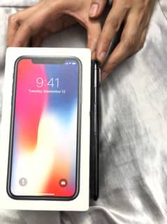 iPhone X Pta Approved Black Colour With Box