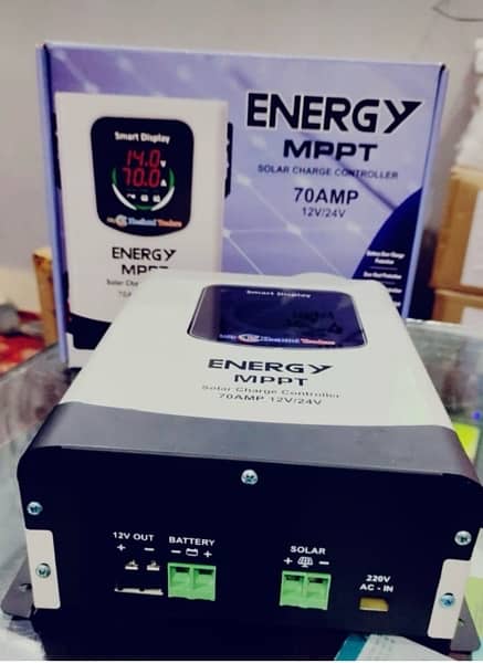 energy mppt charge controller 70A. . 100A in smart display 2
