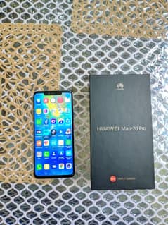 Huawei mate 20 pro (officially PTA double sim approved)
