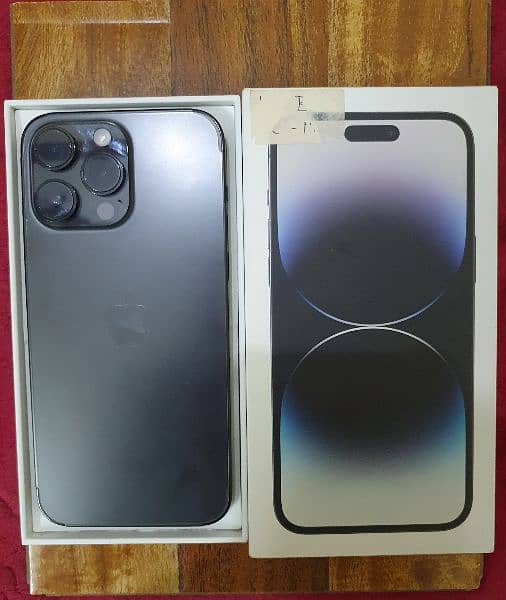 iPhone 14pro max Pta approved 0