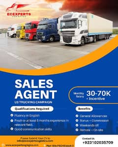 SALES AGENTS REQUIRED ON REMOTE/ON SITE BASIS.