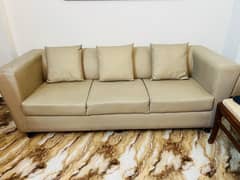 3 seater sofa / leatherite sofa