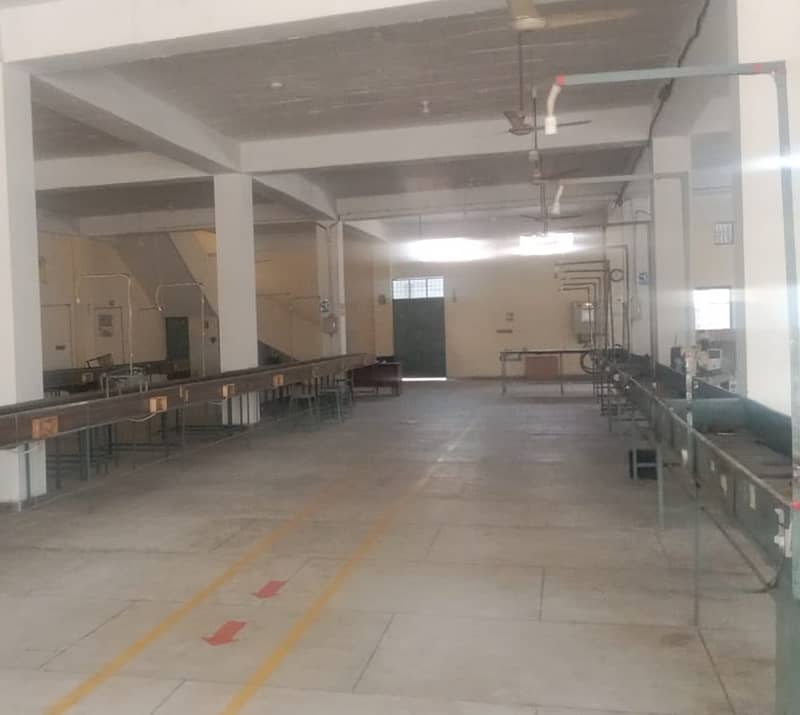 5 kanal Neat and clean Factory available for rent on Ferozepur road Lahore 6
