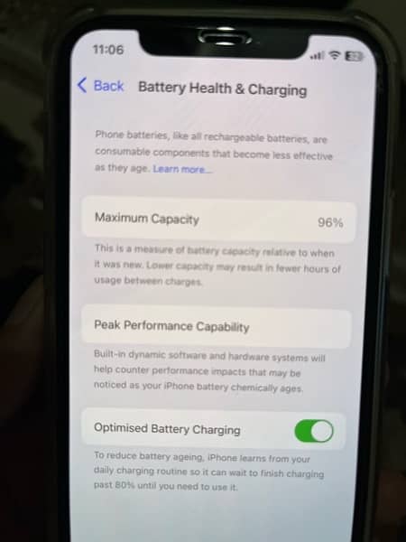 IPHONE 11Pro OFFICIAL PTA APPROVED 96 BATTREY HEALTH 64 GB 4