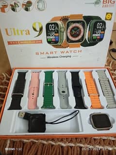 ultra 9.7 +1  smart watch wireless charging . No 03334581631