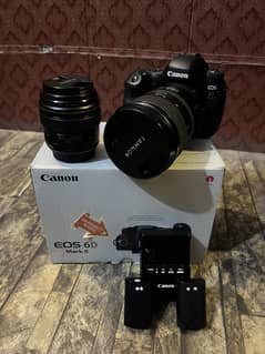 Canon 6D Mark II Full Box with Tamron 24-70mm G2/Canon 85mm 1.8 Lens