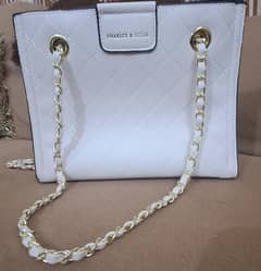 White Ladies Stylish Handbag