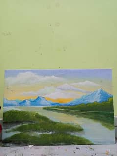 beautiful landscape painting