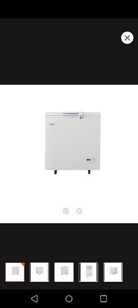 Haier Inverter HDF-245INV 2 in 1 Single Door Full Deep Freezer White 0