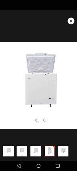 Haier Inverter HDF-245INV 2 in 1 Single Door Full Deep Freezer White 1