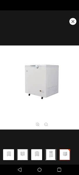 Haier Inverter HDF-245INV 2 in 1 Single Door Full Deep Freezer White 2