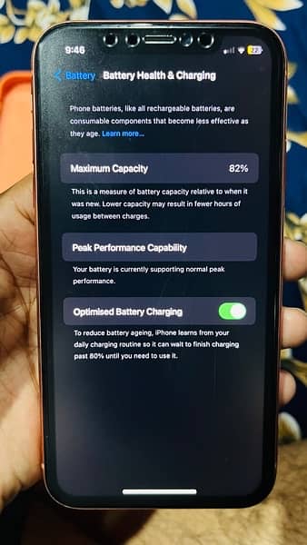 iphone XR 128GB PTA APPROVED Dual Sim 6