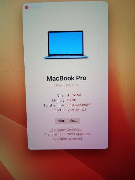 macbook pro  m1 16/tb 1