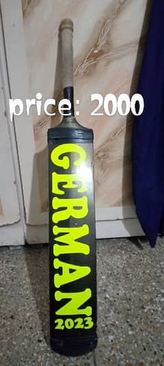 German cricket tape ball bat for very new condition.