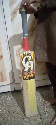 German cricket tape ball bat for very new condition.