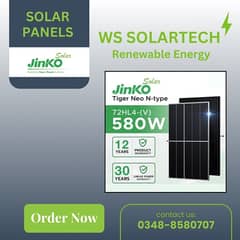 Jinko Solar Panel Bifacial - 580W