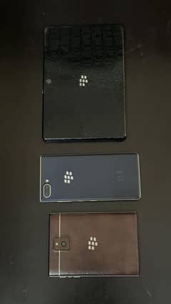 Pack of three blackberry key 2,passport, playbook pta approved