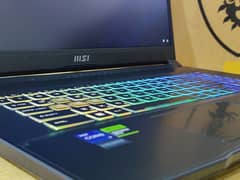 MSI PULSE/RTX 3050/CORE I5 11TH GEN/GAMING LAPTOP