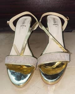 Fancy Golden Heels