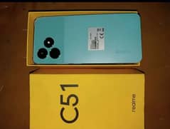 Realme c51 8month warranty left with full box