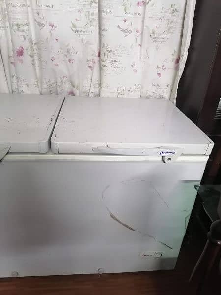 Dawlance double door deep freezer in excellent condition. 11