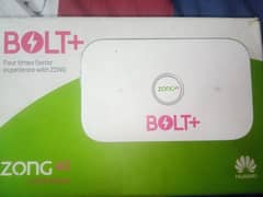 Zong device 4G Bolt+