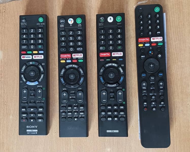 changhong and Sony original tv remote 1