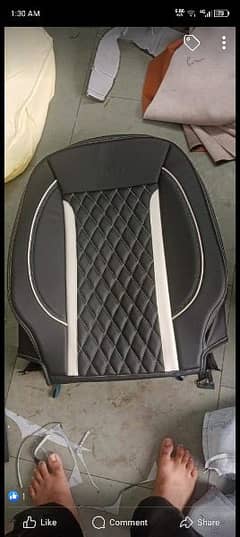 M Ubaid car seats cover. a