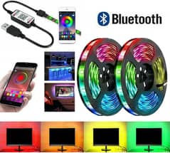 Background Atmosphere Light Strips 5050rgb Color Bluetooth 5v Light