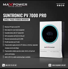 Max power 7KW suntronic pv 7000 pro new model Solar Inverter