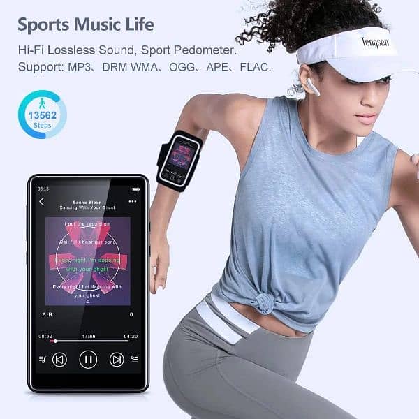 Mp4 Player Bluetooth 5.0, Tengsen 4.0"  MP3 Mp4 Music Player 6