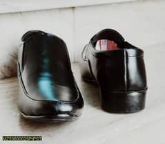 Men's leather shoes ,black