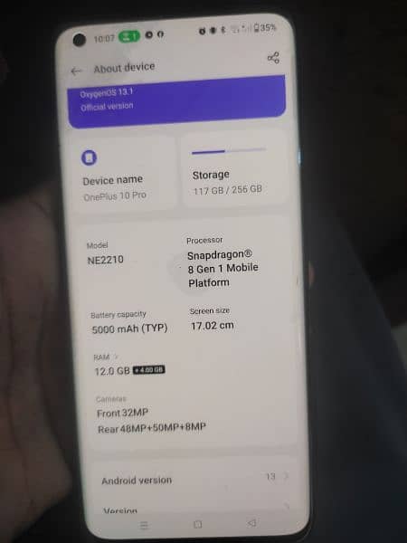 one plus 10 pro urgent sale only 5