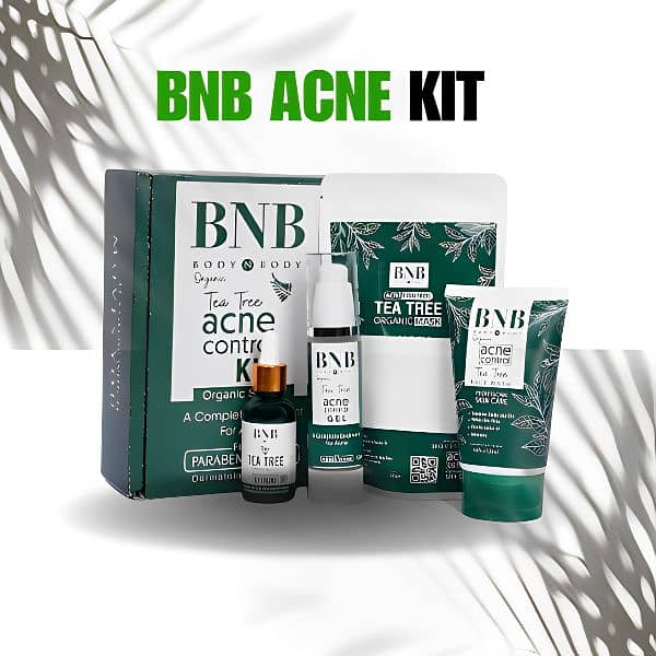 BNB Acne Control Tea Tree Kit 4 in 1 2