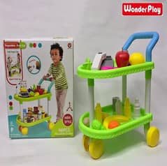 BIG SIZE TEA CART FOR KIDS 112cm height