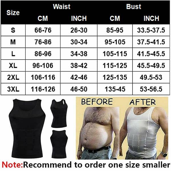 Men Slimming Body Shaper Waist 7