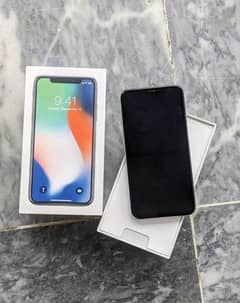 iPhone x non PTA 256 GB my WhatsApp number 0325-74-52-678