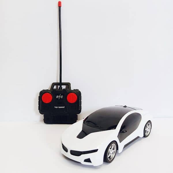 REMOTE CONTROL FAMOUS CAR WITH 3D LIGHTS RECHARGEABLE/CELL OPERATED 3