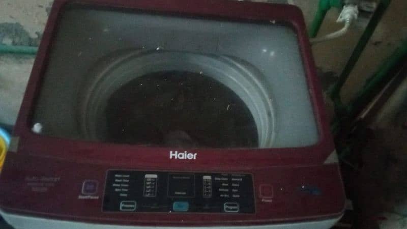 Haier automatic washing and drye machine 2
