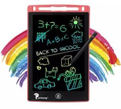 LCD WRITING TABLET 8.5" MULTI COLOR NEW