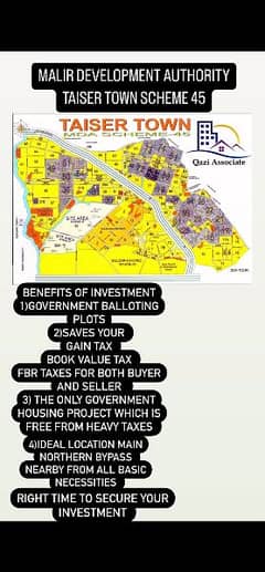 TAISER TOWN PHASE 2 PLOTS FOR SALE