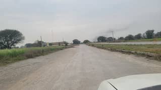 8 Marla Plot On Back Of Main Double Road And Highted LocationFor Sale