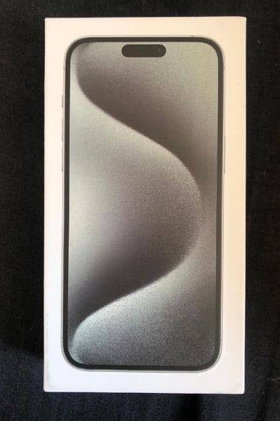 iPhone 15 pro max 1tb white titanium brand New 0