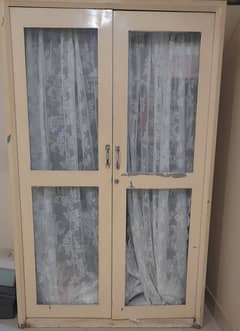 Iron Cupboard (2 Door) Excellent Condition Going Cheap