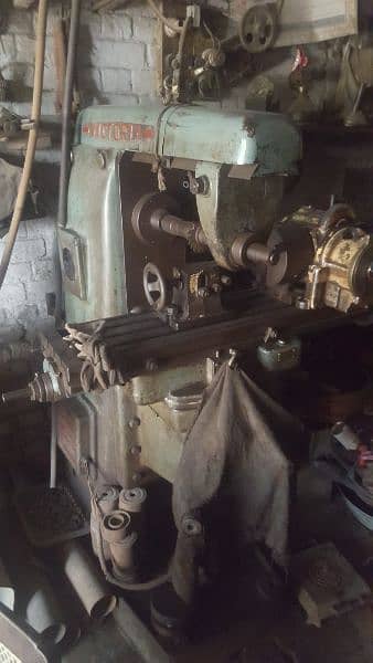 milling machine + shaper machine 0
