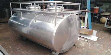 2200 liters milk tank