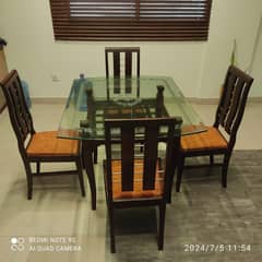 Dining Table with Four (4) Chairs