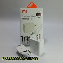 Mi 33 Watt Fast Charger (Type- C) and Wireless Charger