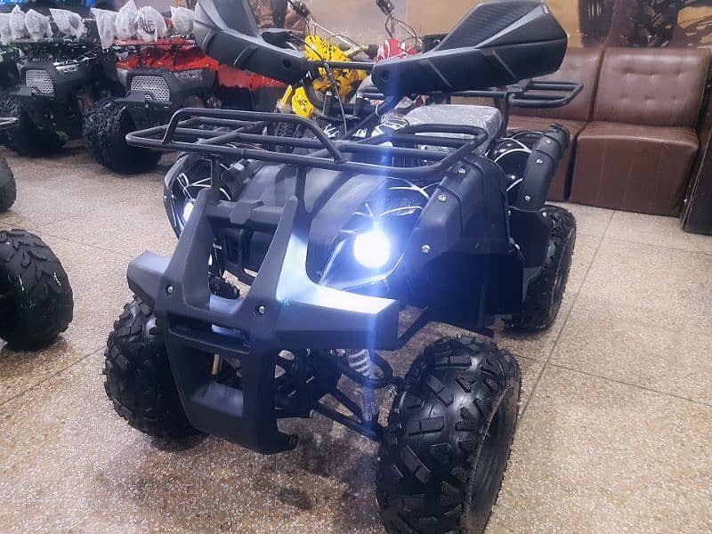 revers gear 125cc jeep atv quad  dubai import delivery all Pakistan 1