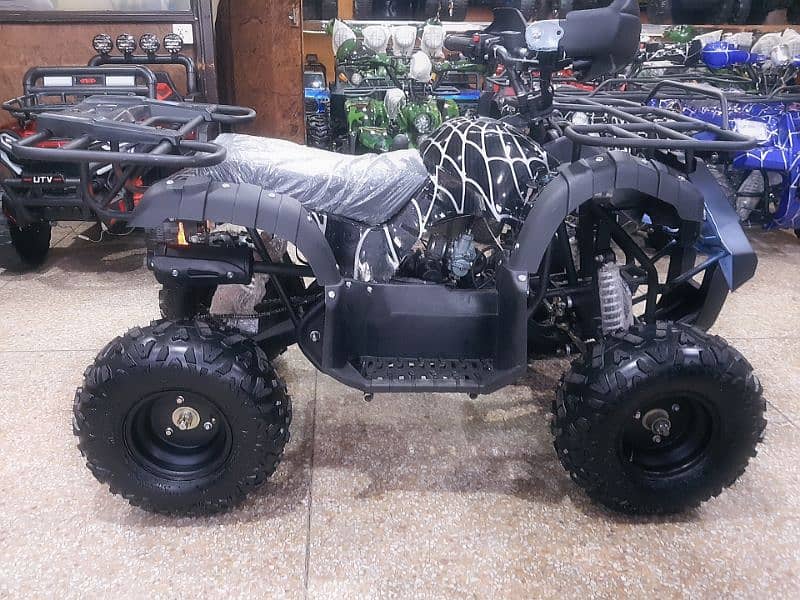 revers gear 125cc jeep atv quad  dubai import delivery all Pakistan 3